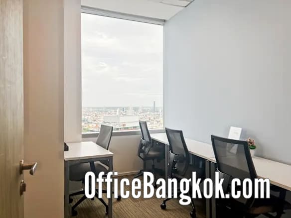 เช่าสำนักงานสำเร็จรูปอาคารสาทร สแควร์ (Rent Service Office at Sathorn Square) Co-Working Space และออฟฟิศขนาดเล็กให้เช่าพร้อมเฟอร์นิเจอร์ทำเลสาทร