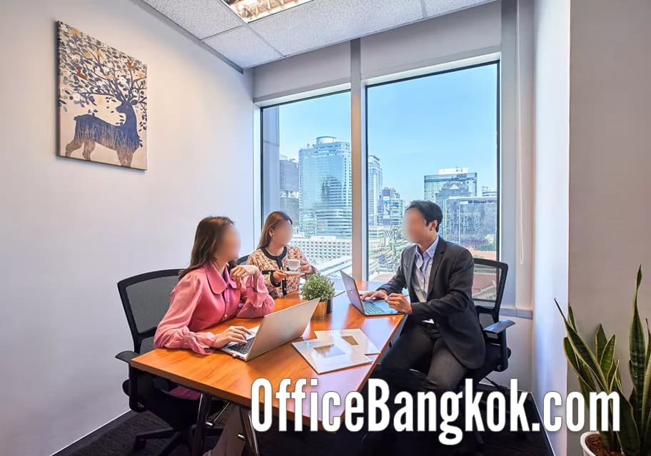 Virtual Office ทำเลชิดลม Mercury Tower