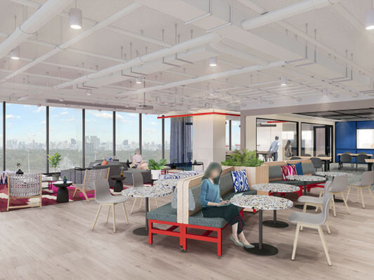 Service Office and Co-Working Space for Rent at Silom Edge