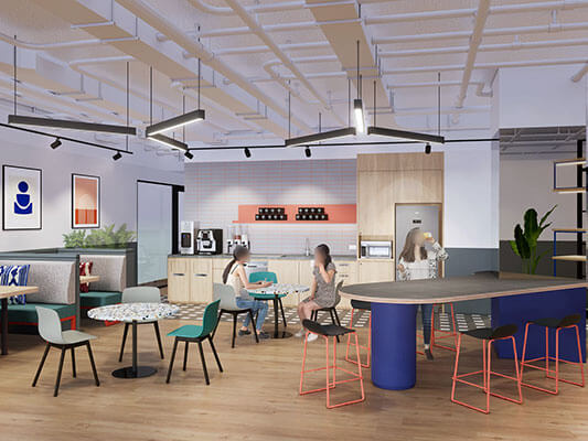 Service Office and Co-Working Space for Rent at Silom Edge