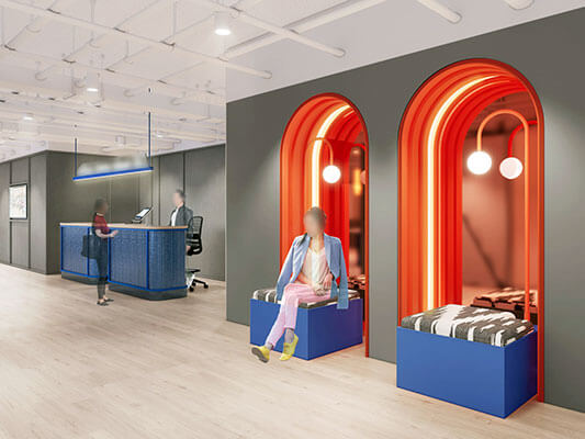 เช่าสำนักงานสำเร็จรูปอาคารสีลมเอจ (Rent Service Office at Silom Edge) Co-Working Space และออฟฟิศขนาดเล็กให้เช่าพร้อมเฟอร์นิเจอร์ทำเลสีลม