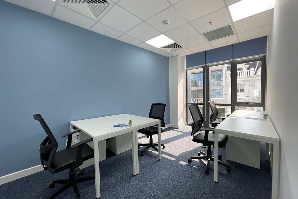Songha Building serviced office reception area, Ho Chi Minh City