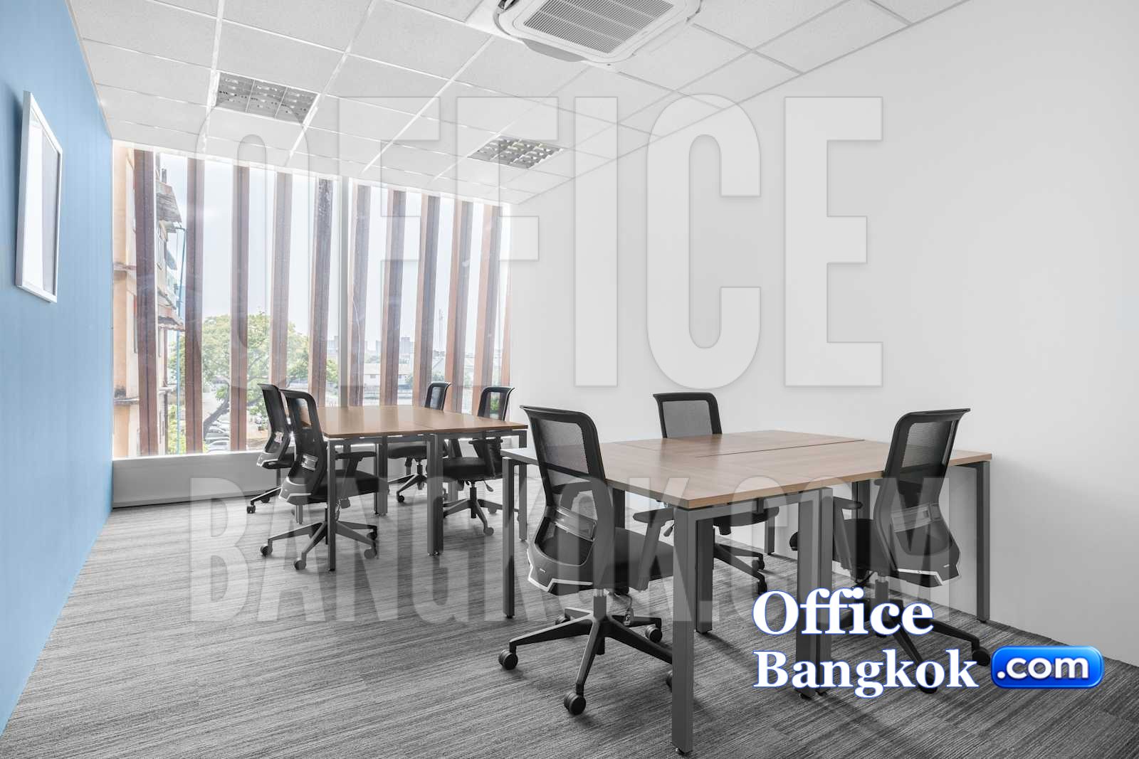 The Metropolis Samrong service office workspace, Samut Prakan