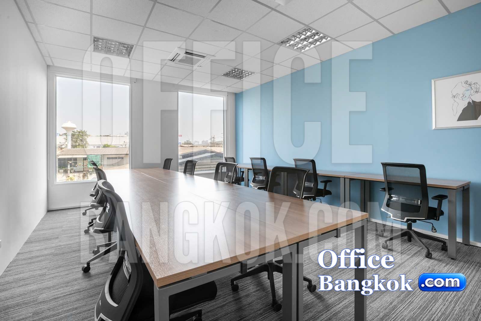 The Metropolis Samrong service office co-working space, Samut Prakan