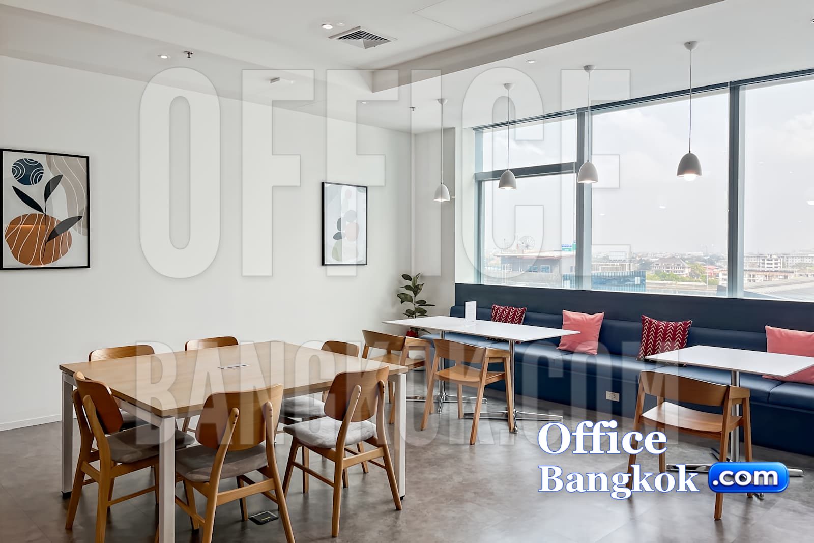 WHA Tower service office meeting room, Bangna
