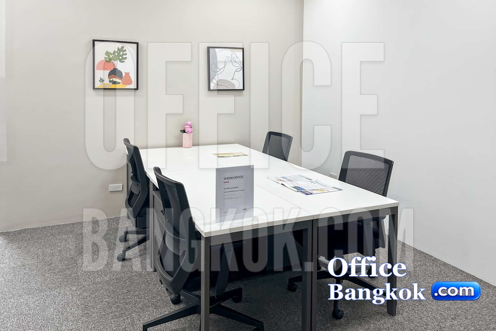 WHA Tower service office reception area, Bangna
