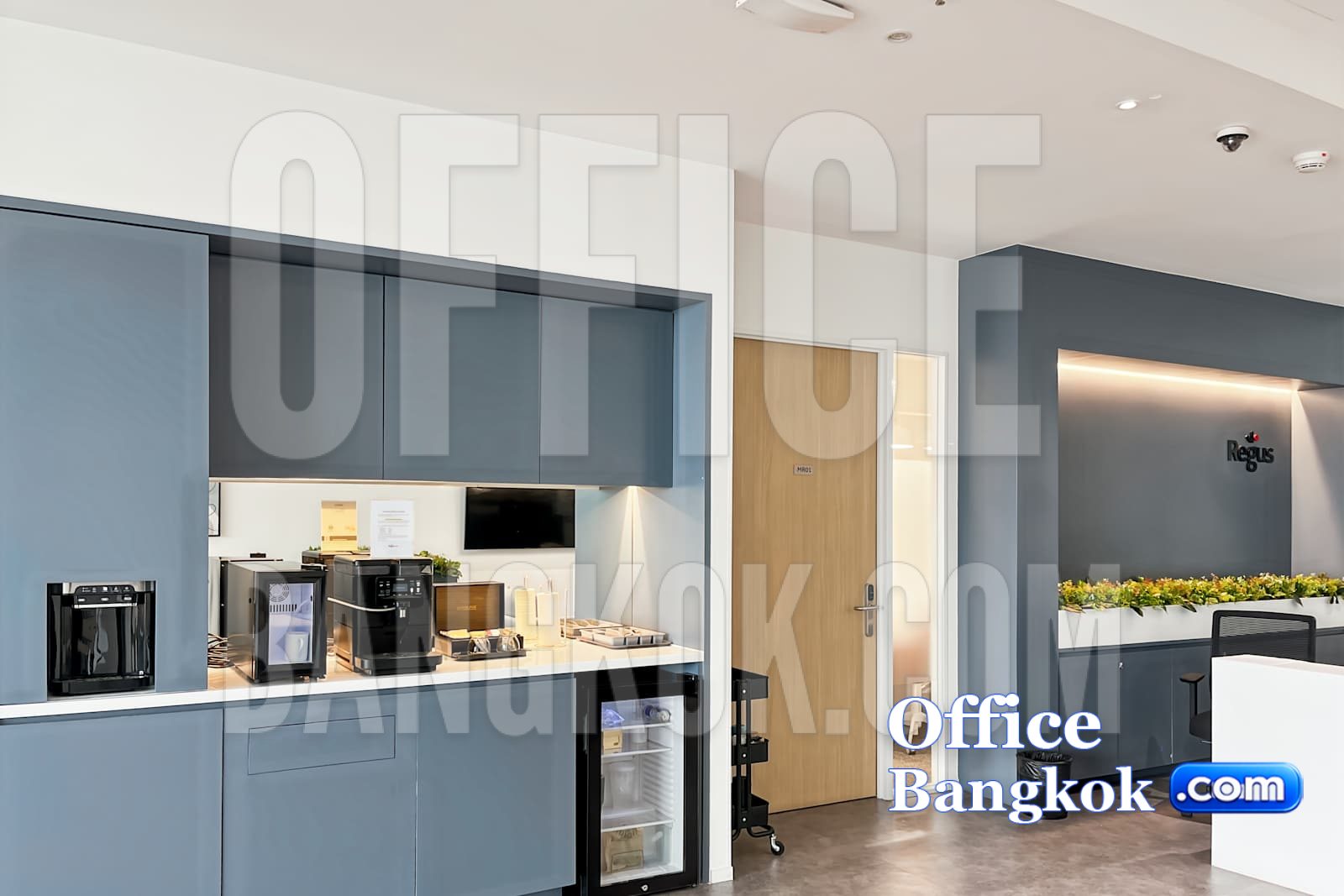 WHA Tower service office co-working space, Bangna