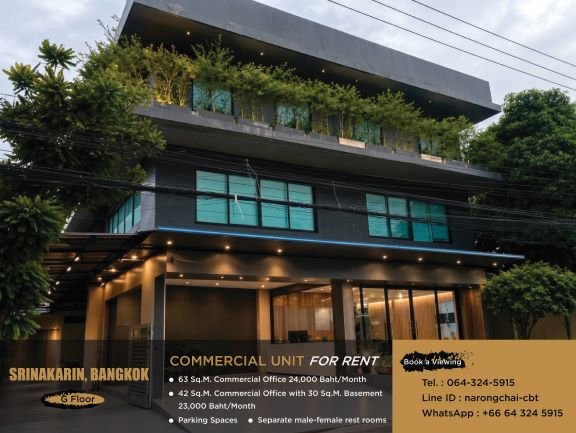🏢 ให้เช่าสำนักงานชั้น2 "ยกชั้น" สภาพใหม่ พร้อมเข้าอยู่ทันที! ทำเลศักยภาพศรีนครินทร์ ใกล้ MRT สวนหลวง ร.9 (สายสีเหลือง) เพียง 500 เมตร เขตประเวศ กรุงเทพมหานคร — ภายใน
