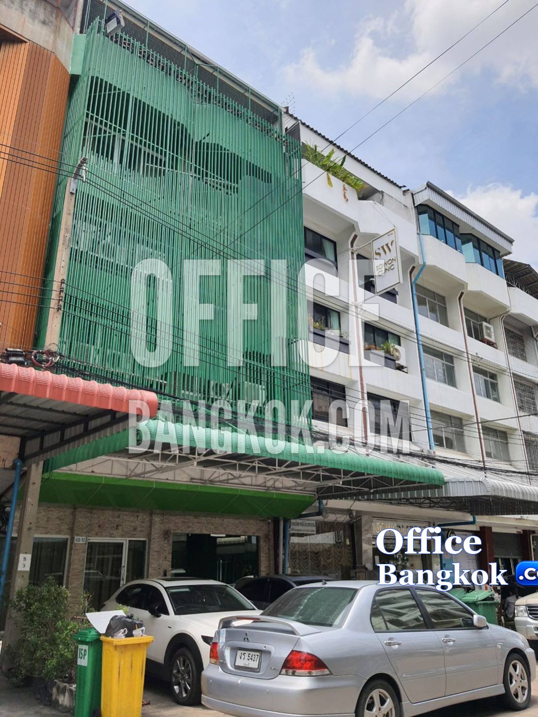 ให้เช่าและขายอาคารพาณิชย์  5 ชั้น รัชดาภิเษก ซอย 22  พื้นที่ใช้สอย 1,040 ตรม. กรุงเทพ เขตห้วยขวาง กรุงเทพมหานคร