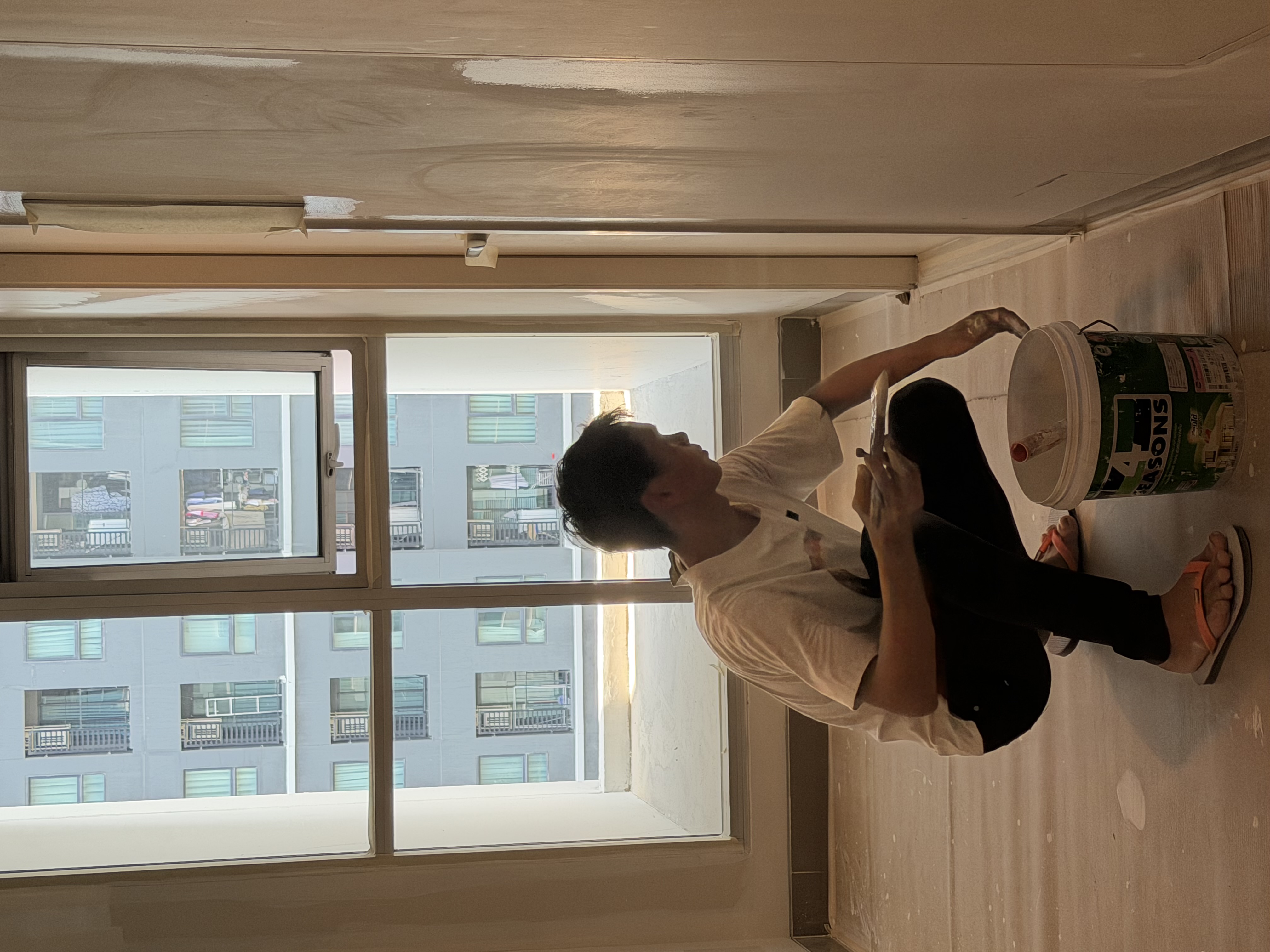 The work of repairing the central hallway of Aspire Condo, Rama 9 — photo 3